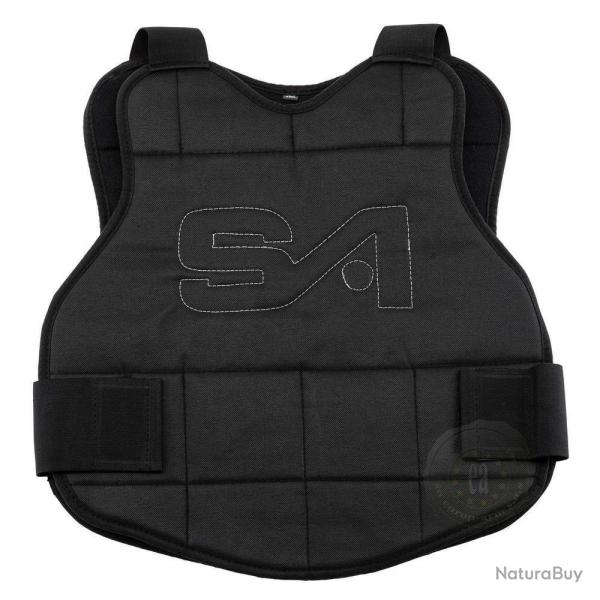 Gilet Souple Enfant Sport Attitude - Lger et Confortable - Scurit et Libert de Mouvement Noir & 