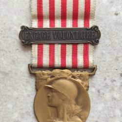 Médaille Grande Guerre 1914-1918 Engagé Volontaire WW1