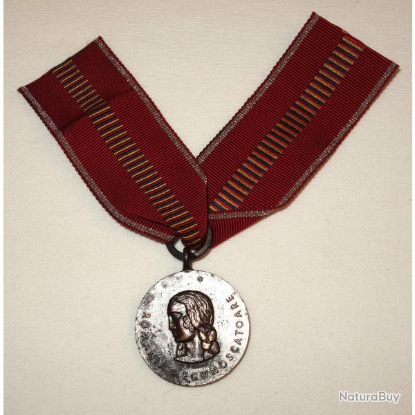 MEDAILLE ROUMAINE de la SECONDE GUERRE - FRONT RUSSE - 1941.