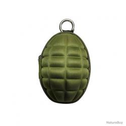 Grenade porte-monnaie + porte-clés - verte - LIVRAISON GRATUITE
