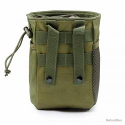 Sacoche tactiquepour munitions et accessoires - système molle - verte - LIVRAISON GRATUITE