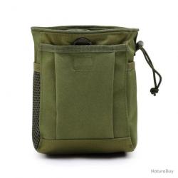 Sacoche tactiquepour munitions et accessoires - système molle - verte - LIVRAISON GRATUITE