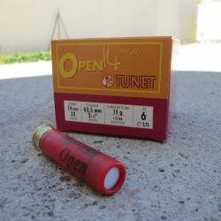 25 cartouches 14mm en pb de 6 OPEN 14