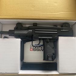 Pistolet mini-Uzi co2 full-auto 4,5mm modèle Protector