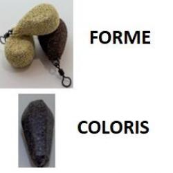 PLOMBS CARPE PLAT GRAVIER LISSE PAR 5 30gr