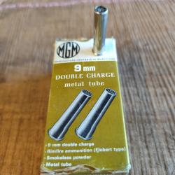 Cartouches acier 9 mm Flobert / 50 pces