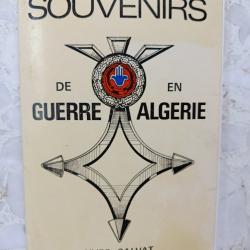 Livre broché 1984 SOUVENIRS DE GUERRE EN ALGERIE, Yves SALVAT, dédicacé, 28° régiment Dragons photos