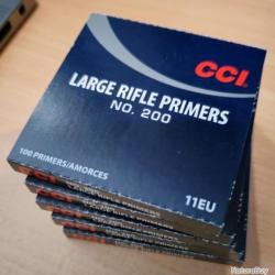 Amorces CCI200 Large Rifle - lot de 500 - CCI 200