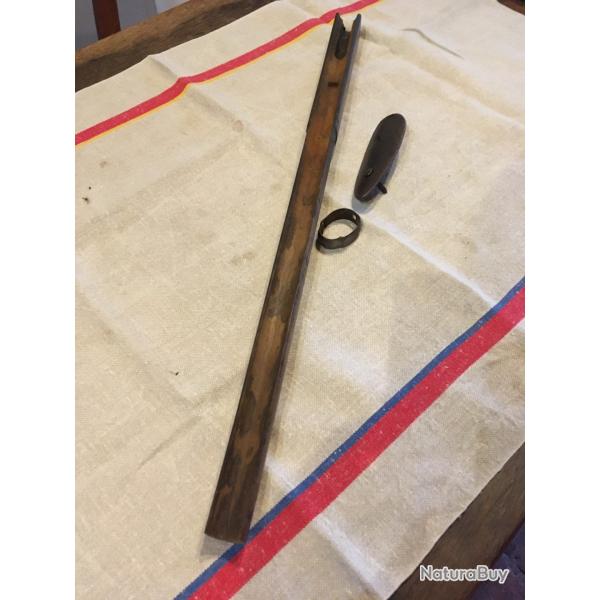 un fut bois avant pour crosse de carabine buffalo mod 6 mm