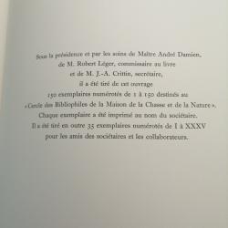 Alfonse de châteaubriantAu pays de la Bièvre livre collectionExplaire numéro 128 sur 150 tirage