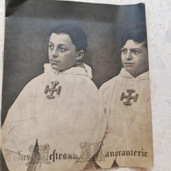 1936 Revue SCOUTS DE FRANCE n° 1 les gestes de la MANECANTERIE groupes de LA ROCHELLE 17 + fascicule