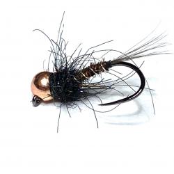 Nymphe mouche faisan tail sans tag bille tungstène  violet 3,8mm