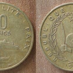 Djibouti 20 Francs 1982 Piece Afrique