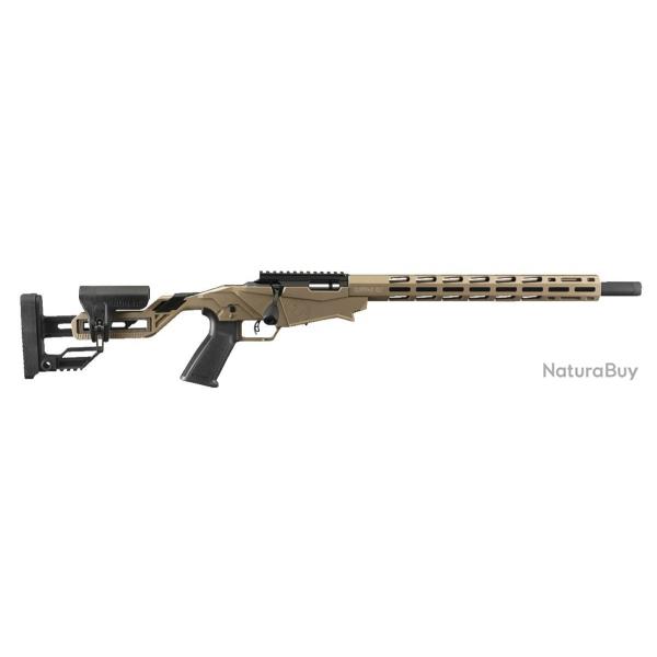 Carabine  verrou Ruger rimfire synth Tan cal.22LR canon 46cm