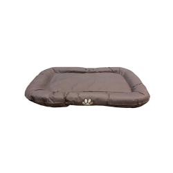 COUSSIN DEHOUSSABLE MARRON POUR CHIEN 60 X 50 CM