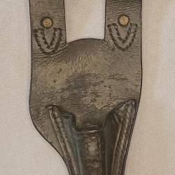 Porte baïonnette LEBEL cuir noir 1914 WW1