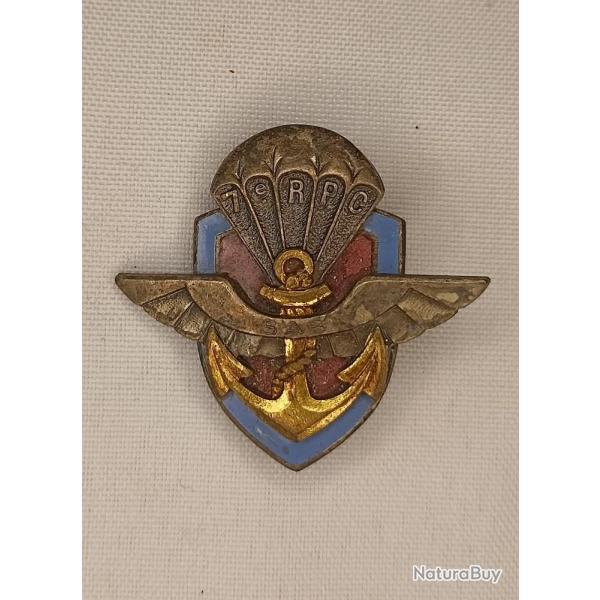Insigne 7me RPC para commando coloniaux guerre Algrie