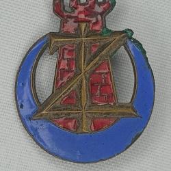 Insigne 1er ZOUAVES fab. A. DUSSEAUX France 40 WWII