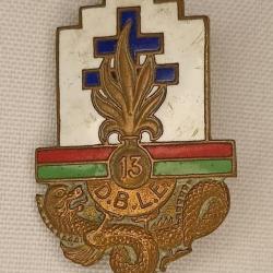 Insigne Légion 13ème DBLE cavalerie char guerre Indochine