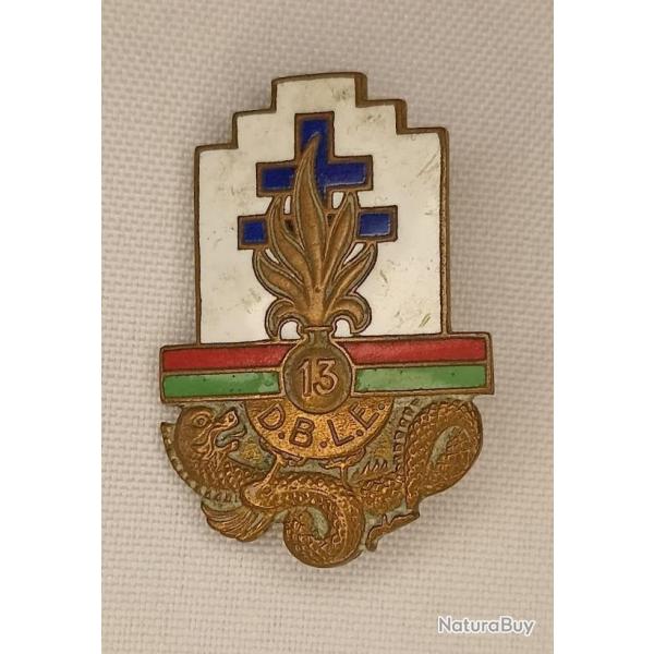 Insigne Lgion 13me DBLE cavalerie char guerre Indochine