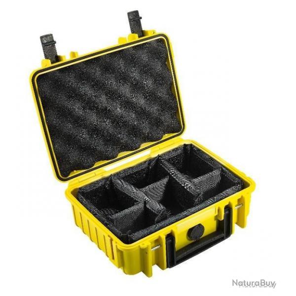 B&W international valise Type 1000 Jaune Intrieur RPD