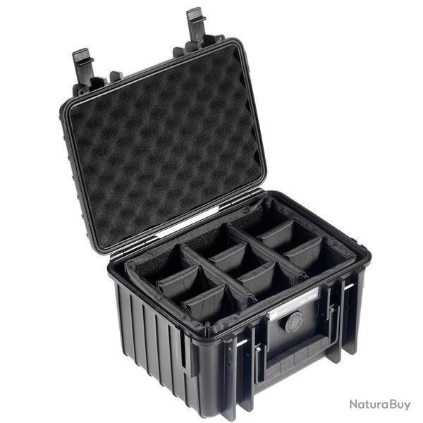 B&W international valise Type 2000 Noire Intrieur RPD