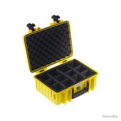 B&W international valise Type 4000 Jaune Intérieur RPD
