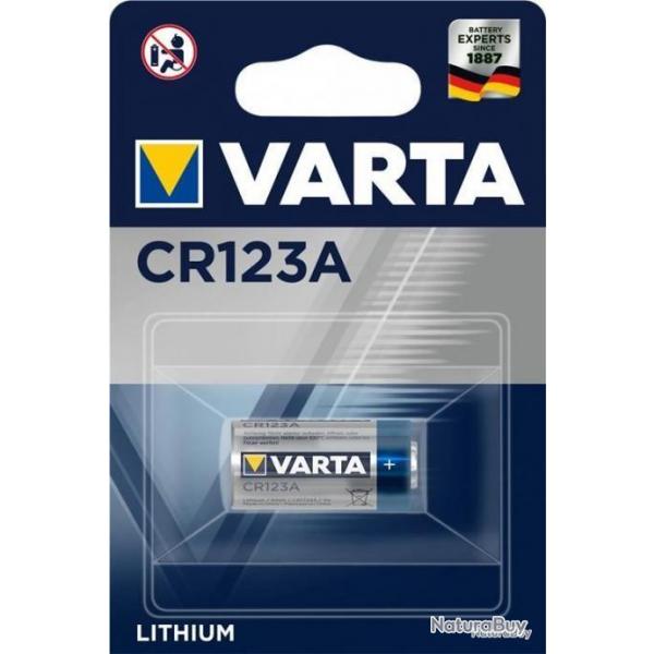 CR123 Lithium Pro VARTA !! PORT OFFERT !!