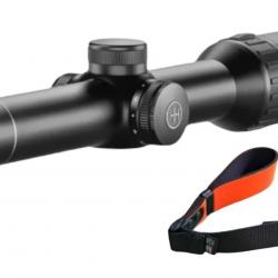 KIT - Lunette de battue Hawke Endurance 30 WA 1-4x24 et Dragonne néoprène