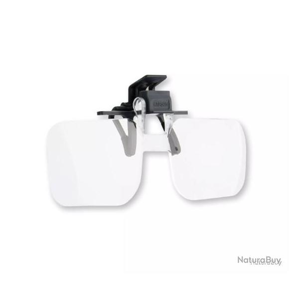 Lunettes loupe  pince Clip & Flip(TM) 1,5x