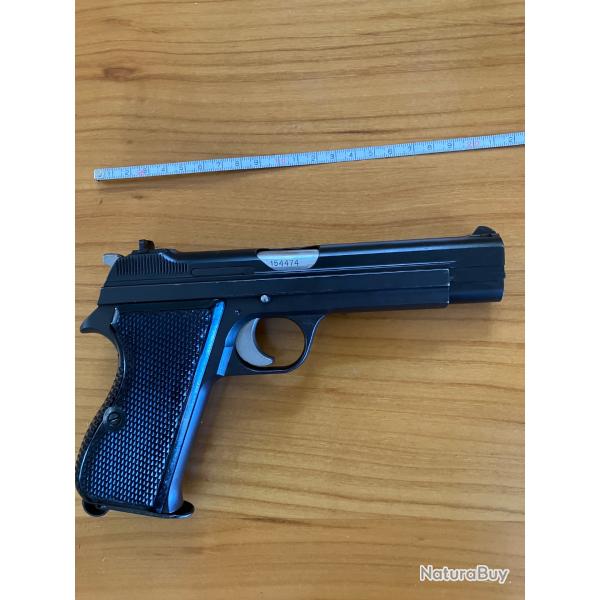 Pistolet SIG P210 version militaire suisse. Calibre 9x19 excellent tat. Cat B