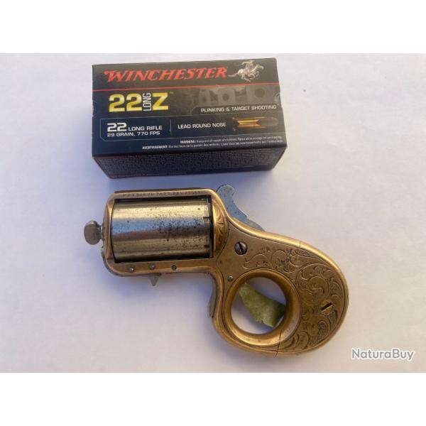 REVOLVER POIVRIERE REID MY FRIEND 1865 22 LR RIMFIRE