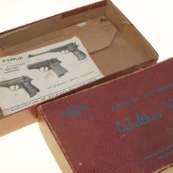 Boite et manuel walther Manurhin 22 lr, 7x65 , 32