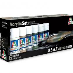 Set de peinture Avion USAF Vietman | Italeri (0000 1325) - Maquette à monter