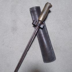 Poignard de tranchée artisanal , lebel modifié ww1