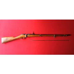0025875  CARABINE  A  VERROU  MODELE  REGLEMENTAIRE  FRANÇAIS  MLE  1874  M80,  CALIBRE  11mm  GRAS