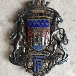 Badge conseil municipal Bordeaux?Rrr