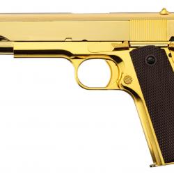 Réplique GBB 1911 Gold Golden Eagle