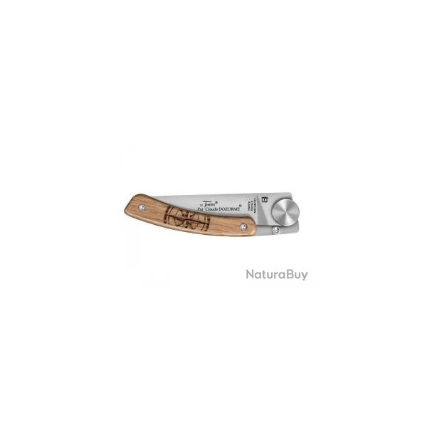 Couteaux Le Thiers Nature DOZORME lame acier X50CrMoV15  cran intrieur gravure boussole