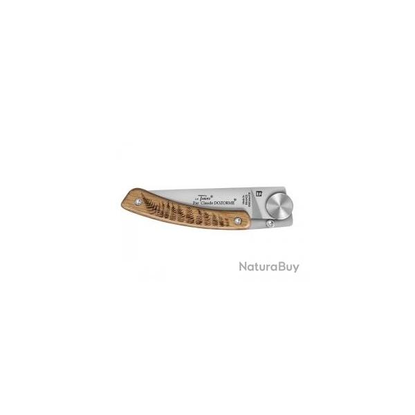 Couteaux Le Thiers Nature DOZORME lame acier X50CrMoV15  cran intrieur gravure fougre