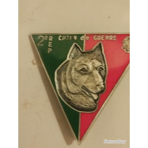 Insigne 2eme rep cynophile matre chien