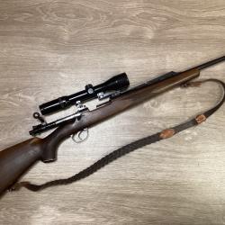 MAUSER type 98 calibre 7x64 avec Schmidt et Bender 1,5-6x42 et montage pivot