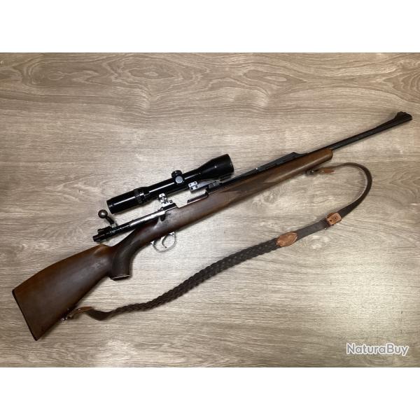 MAUSER type 98 calibre 7x64 avec Schmidt et Bender 1,5-6x42 et montage pivot
