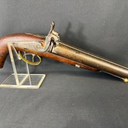 PISTOLET DE CHASSE À PERCUSSION CALIBRE 16