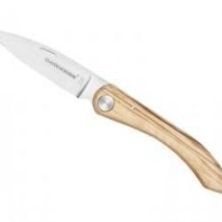 Couteau Claude Dozorme CAPUCIN lame acier X50CrMoV15 manche olivier