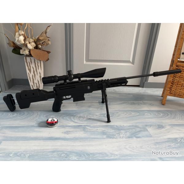 Carabine plomb 4.5 black ops 16j