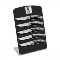 Lot de 5 Couteaux Claude Dozorme LE THIERS JERO lame acier X50CrMoV15