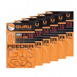 GURU HAMEÇON FEEDER SPECIAL LWGF XS SPADE MICRO BABED GURU 8