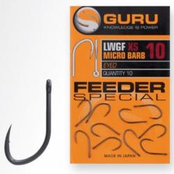 GURU HAMEÇON FEEDER SPECIAL LWGF XS EYED MICRO BABED GURU 12