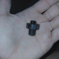 Adaptateur pour bruni new police vers silencieux 1/2x20